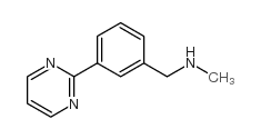 n-methyl-3-pyrimidin-2-ylbenzylamine Structure