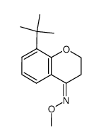 8-tert-butylchroman-4-one O-methyl oxime结构式
