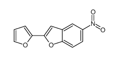 2-(furan-2-yl)-5-nitro-1-benzofuran Structure
