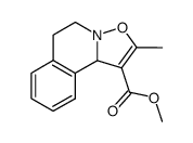 2-Methyl-6,10b-dihydro-5H-isoxazolo[3,2-a]isoquinoline-1-carboxylic acid methyl ester Structure