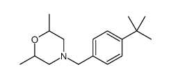 4-[(4-tert-butylphenyl)methyl]-2,6-dimethylmorpholine Structure