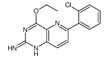 6-(2-chlorophenyl)-4-ethoxypyrido[3,2-d]pyrimidin-2-amine结构式