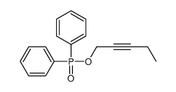 [pent-2-ynoxy(phenyl)phosphoryl]benzene结构式