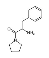1-Propanone, 2-amino-3-phenyl-1-(1-pyrrolidinyl) Structure