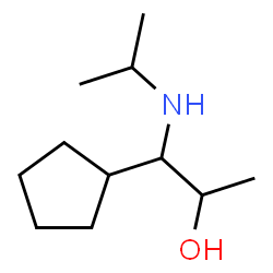 Cyclopentaneethanol,-ba--(isopropylamino)--alpha--methyl- (7CI)结构式