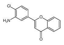 4H-1-Benzopyran-4-one,2-(3-amino-4-chlorophenyl)-(9CI)结构式