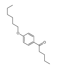 1-(4-hexoxyphenyl)pentan-1-one Structure