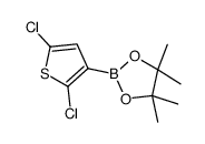 2-(2,5-dichlorothiophen-3-yl)-4,4,5,5-tetramethyl-1,3,2-dioxaborolane Structure