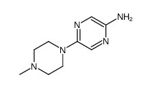 5-(4-methylpiperazin-1-yl)pyrazin-2-amine Structure