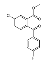 methyl 2-(4-fluorobenzoyl)-4-chlorobenzoate Structure