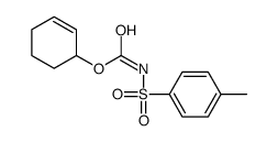 cyclohex-2-en-1-yl N-(4-methylphenyl)sulfonylcarbamate Structure