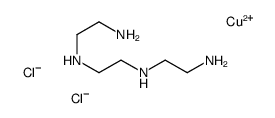 copper,N'-[2-(2-aminoethylamino)ethyl]ethane-1,2-diamine,dichloride Structure