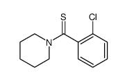 Methanethione, (2-chlorophenyl)-1-piperidinyl结构式