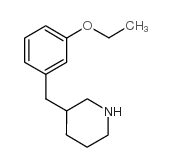 3-[(3-ethoxyphenyl)methyl]piperidine Structure