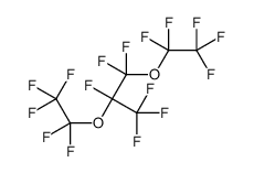 1,1,1,2,3,3-hexafluoro-2,3-bis(1,1,2,2,2-pentafluoroethoxy)propane结构式