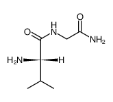 H-Val-Gly-NH2 · HCl Structure