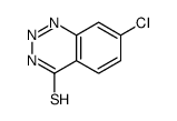 7-chloro-1H-1,2,3-benzotriazine-4-thione结构式