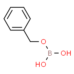 Boric acid, phenylmethyl ester Structure