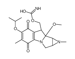 7-i-Propoxy-7-demethoxymitomycin B Structure