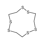 1,2,5,6,9,10-hexathiacyclododecane Structure