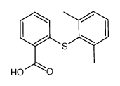 2-(2,6-dimethylphenylthio)benzoic acid结构式