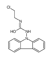 1-carbazol-9-yl-3-(2-chloroethyl)urea结构式
