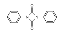 1,3-Diazetidine-2,4-dione,1,3-diphenyl-结构式