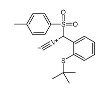 1-{Isocyano[(4-methylphenyl)sulfonyl]methyl}-2-[(2-methyl-2-propa nyl)sulfanyl]benzene Structure