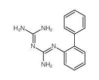 Imidodicarbonimidicdiamide, N-[1,1'-biphenyl]-2-yl- Structure
