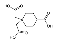 4-Carboxy-cyclohexan-1,1-diessigsaeure Structure