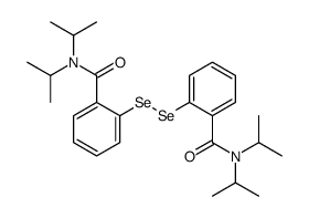 2-[[2-[di(propan-2-yl)carbamoyl]phenyl]diselanyl]-N,N-di(propan-2-yl)benzamide结构式