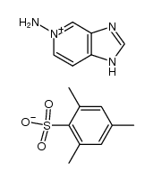 5-aminoimidazo[4,5-c]pyridinium mesitylenesulfonate Structure