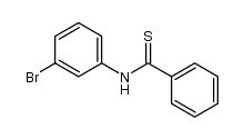 N-(3-bromophenyl)thiobenzamide结构式
