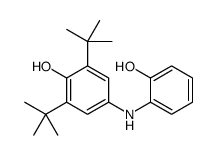 2,6-ditert-butyl-4-(2-hydroxyanilino)phenol Structure