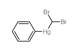 dibromomethyl(phenyl)mercury结构式