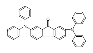 2,7-bis(N-phenylanilino)fluoren-9-one结构式