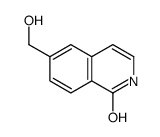 6-(hydroxymethyl)-2H-isoquinolin-1-one结构式