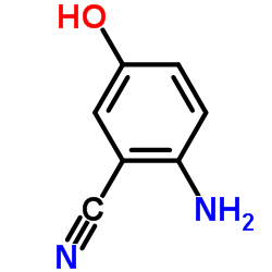 2-Amino-5-hydroxybenzonitrile Structure