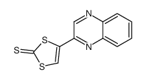 4-quinoxalin-2-yl-1,3-dithiole-2-thione结构式