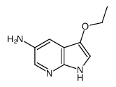 3-ethoxy-1H-pyrrolo[2,3-b]pyridin-5-amine结构式