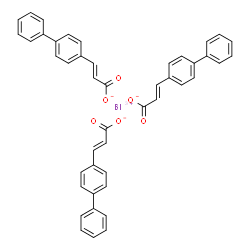 Bismuth 3-(4-biphenylyl)acrylate structure