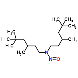 N-Nitroso-N,N-di(3,5,5-trimethylhexyl)amine structure