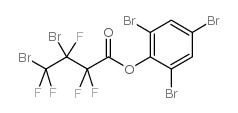 2,4,6-TRIBROMOPHENYL 3,4-DIBROMOPENTAFLUOROBUTYRATE结构式