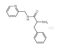 2-Amino-3-phenyl-N-(2-pyridinylmethyl)propanamide hydrochloride结构式