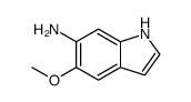 5-Methoxy-1H-indol-6-amine结构式