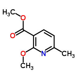 Methyl 2-methoxy-6-methylnicotinate Structure