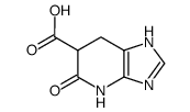 5-Oxo-4,5,6,7-tetrahydro-1H-imidazo[4,5-b]pyridine-6-carboxylic acid结构式