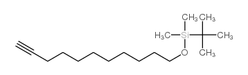 t-Butyldimethyl(undec-10-ynyloxy)silane Structure