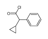 2-cyclopropyl-2-phenylacetyl chloride结构式