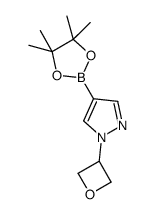 1-(氧杂环丁烷-3-基)-4-(4,4,5,5-四甲基-1,3,2-二氧硼杂环戊烷-2-基)-1H-吡唑图片